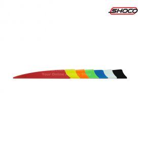  The Shocq Vane Shield 2.3" provides reliable performance with a strong, shield-shaped design. Perfect for various arrow shafts, these vanes ensure optimal control and accuracy.