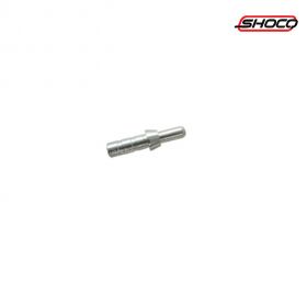 Shocq Nock Pin 4.2, made from aluminum, is available in three sizes to match different spine values. Compatible with various nocks, it offers great versatility for archers.