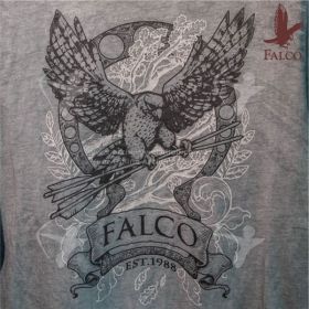 Falco T-Shirt Men Medusa 2020 Bluish Grey