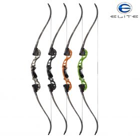 The Elite Flex Recurve Set offers customizable limb configurations for 17-inch or 19-inch risers, ensuring perfect setups for any archer.
Featuring an adjustable/removable shelf and lateral limb alignment, the Elite Flex Set delivers stability and perfor