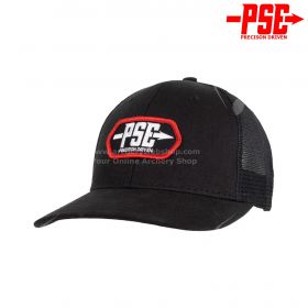 The PSE Patch Black Cap is a sleek and stylish baseball cap from PSE's 2023 merchandise line. Featuring an adjustable closure, this one-size-fits-most cap showcases the iconic PSE logo and 