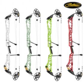 Mathews TITLE™ 38: Advanced target archery bow with a 7-inch brace height, precision-tuning technology, and sleek, customizable colors