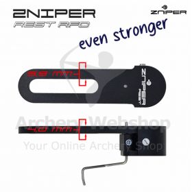 The ZNIPER Rest RFD is a high-performance barebow arrow rest designed to eliminate arrow bounce and ensure consistent accuracy. The active drop-away function, powered by strong magnets, prevents interference with the arrow’s flight. Constructed from CNC-m