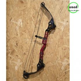 Used Mathews Apex 7 RH RedBlack sn 651506 50-60 Lbs - 28 Inch