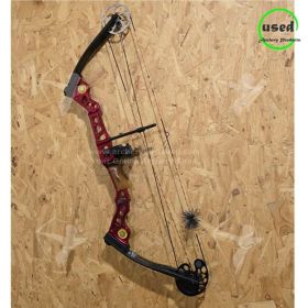 Used Mathews Q2 LH Red - 40-50 Lbs - 29.5 with Arrowrest