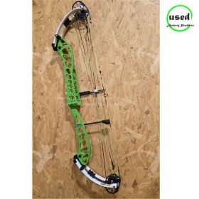 Used PSE Dominator RH Duo M2 Cam Green + White Duo X Limbs 50-60 LBS