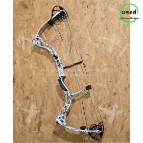 Used Elite GT500 RH Snow Camo Not WA Legal 50-60 LBS 30 in Rev Cam no 1