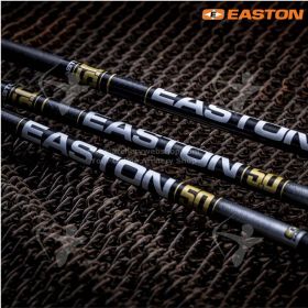 Easton 5.0 hunting arrow with 5mm Acu-Carbon shaft, delivering reduced drag, speed, and precision.